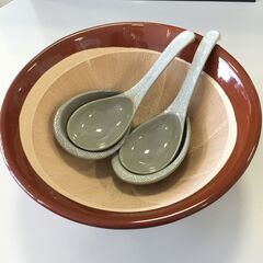 ○【処分品0円あげます！】２個セット銀峰 万古焼 蓮華 和食器 ...