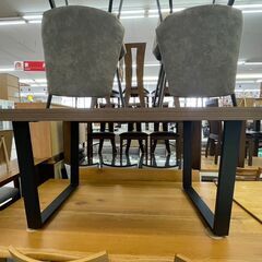 🧡モデルルーム展示品!! ダイニング5点セット 🔶定価￥119,700🔶 木目がおしゃれです!!🧡4809