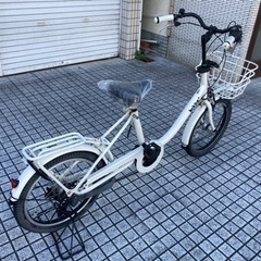 20インチ自転車】ビッケ2 ブリヂストン製 内装3段変速、LEDオート