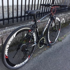 ＜整備済＞CANOVER(カノーバー)クロスバイク・ブラック 700C・3×7段変速・新品交換部品多数の超お得品！