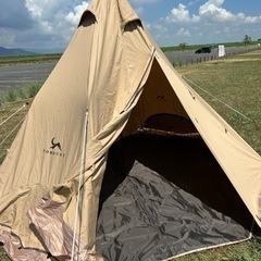 TOMOUNT ワンポールテント ソロ tcテント 2.1m