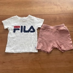 ベビー 服 上下セット futafuta FILA 80