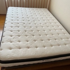北海道旭川市 ニトリ 木製Wベッド マットレス2枚 N-Sleep Hard2-CR