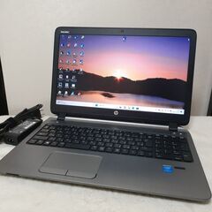 【取り置き中です】HP　Probook　15インチ　SSD（25...