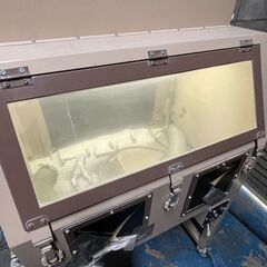 【7/20販売済KH】大型サンドブラスター W800xD550xH1650mm(突起除く) 北E1