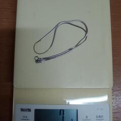 ✨プラチナネックレス✨