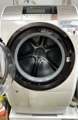 札幌市8/21-24希望 HITACHI ドラム式洗濯乾燥機 11kg 日立 洗濯機 乾燥