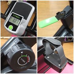 ♪FITBOX/フィットボックス FBX-002B_01 エアロバイク スピンバイク ジェルシート付♪