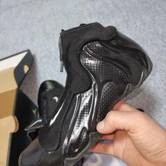 nike air fligtposite carbon fiber black silver