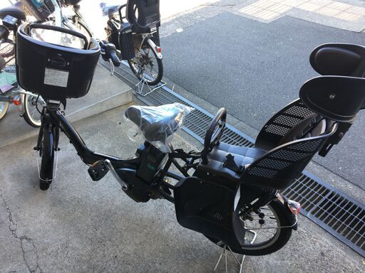 地域限定送料無料アンジェリーノプティット12,8AH黒神戸市電動自転車