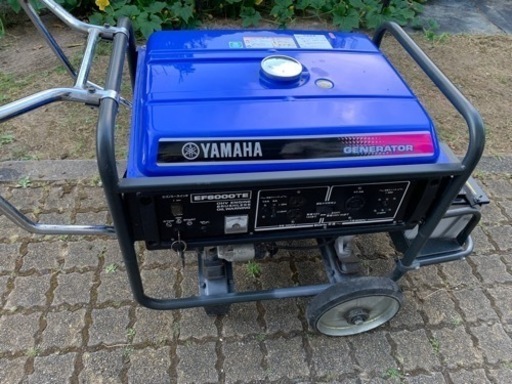 ヤマハ発電機即納品OK 実働 Hz EF6000TE 始動OK