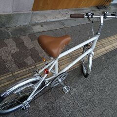 Michikusa[ミチクサ]20吋 ミニベロ(小径車) 6speed(ホワイト)