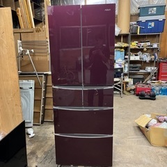 簡易清掃・動作確認済】冷蔵庫400 L AQUA／アクアJR-N121A-W 2014年製