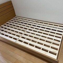 コアラマットレスセミダブル　ベッドフレーム付