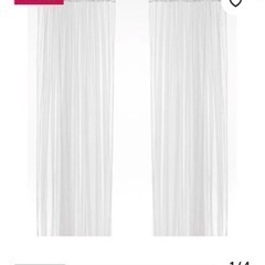 IKEAレースカーテン　新品　2セット