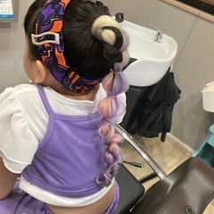 KIDSヘアーアレンジ