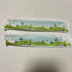 新品日本製　キッズ歯ブラシ　2本セット　