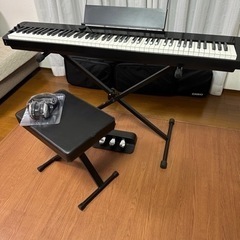 電子ピアノ CASIO PX-S3000 BK 数回使用【美品】...