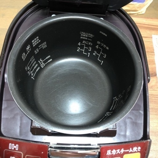 中古　HITACHI 炊飯器　RZ-TS102M