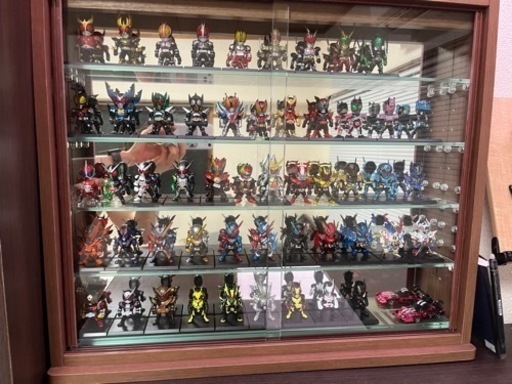 【値下げ中！】コンバージ仮面ライダー60種セット　コレクションケース含む