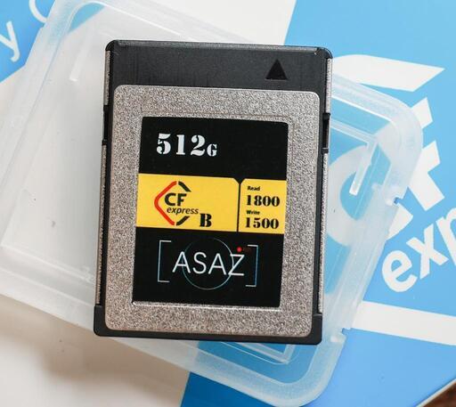 新品【512GB】CFexpress Type B 　/8K、6K、4K録画対応