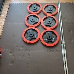 ベンチプレス　バーベル　ダンベル　プレートセット