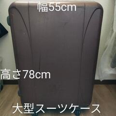 大型旅行スーツケース キャリーバッグ