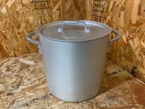 (6029) 北陸アルミニウム プロセレクト アルミ寸胴鍋 27cm 目盛付き 業務用 飲食店 厨房 店舗