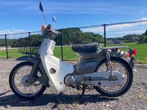 売約済み】スーパーカブ50 50cc 通勤 実働 整備済み スーパーカブ50 87年式