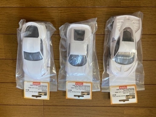 ミニッツ　ホワイトボディ3種セット　MZN208  MZN211  MZN202