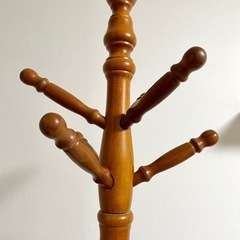【お取引決定】木製コートハンガー180センチ