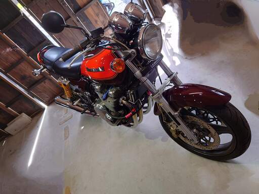 Kawasaki カワサキ ゼファー 750 火の玉 Z2テール オーリンズ  ストライカー バックステップ ETC付 エンジン絶好調