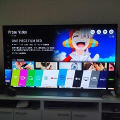お取引中の為受付停止します】テレビ 美品 55インチ 4K 有機