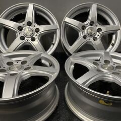 DUNLOP VIOLENTO ヴィオレント 社外ホイール 15インチ 4本 6J5HPCD114