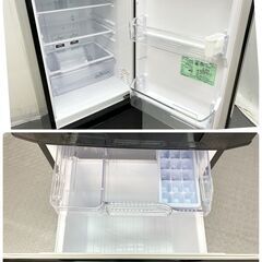 MITSUBISHI  三菱 冷蔵庫 146L MR-P15E 2020年製 単身用 一人暮らし 黒 / EC【SI71】