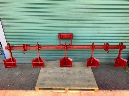 トラクター畝立て機 5連