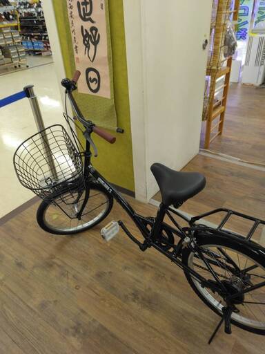 自転車　20インチ　ブラック