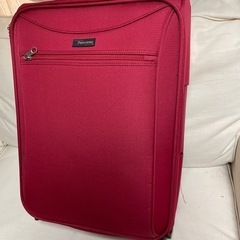 スーツケース　赤色　50×45×20