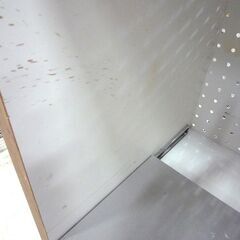 キッチンボード 食器棚 レンジボード ガラス扉 フォレ120KB 中古 レンジ台 札幌市東区 新道東店