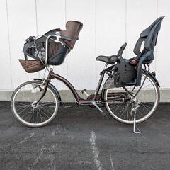 【ネット決済】プチママン　子供乗せ　自転車　3人乗り