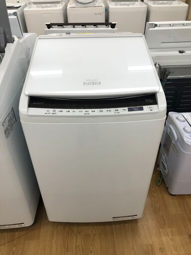 ★ジモティ割あり★ HITACHI 乾燥付き洗濯機  8.0/4.5kg 19年製 動作確認／クリーニング済み SJ2927