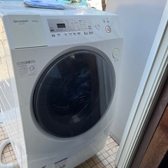 全自動洗濯機　ドラム式洗濯機　ES-v230 2012年製 9k...