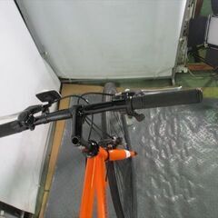 C956　★16800円★整備済み スポーツ中古自転車 【クロスバイク　ロードマーク　オレンジ　46㎝】