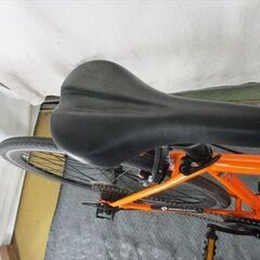 C956　★16800円★整備済み スポーツ中古自転車 【クロスバイク　ロードマーク　オレンジ　46㎝】