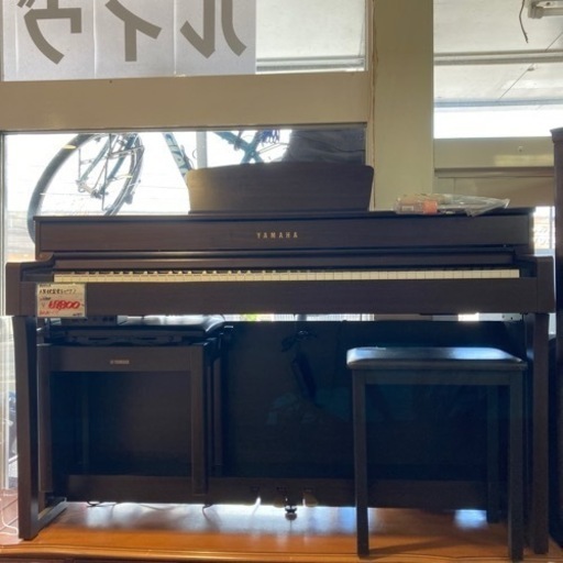 売約済み【BY REUSE 霧島国分新町店 出張買取•見積完全無料¥0】YAMAHA  木製鍵盤電子ピアノ
