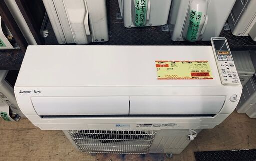 K04414　三菱　中古エアコン　主に10畳用　冷房能力2.8kw/暖房能力3.6kw