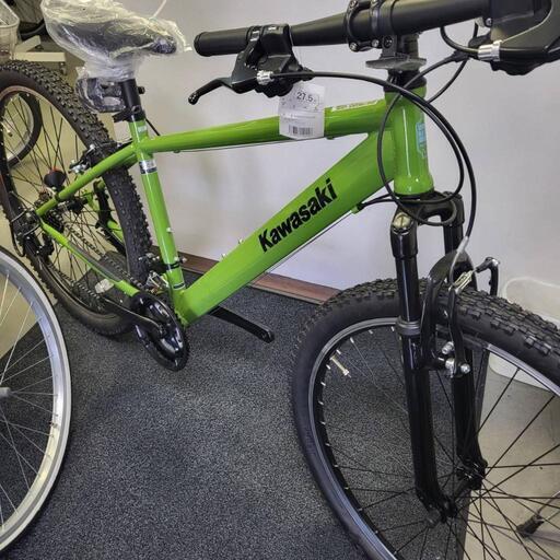 自転車 マウンテンバイク 新車 Kawasakiもどき 保管時の傷あり