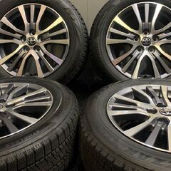【バリ溝】VRX2 215/60R17 エスティマ純正17ホイールセット バリ溝】VRX2 215/60R17 エスティマ純正17ホイールセット バリ溝