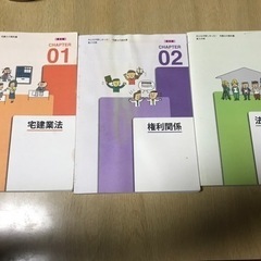 宅建士の教科書　3冊