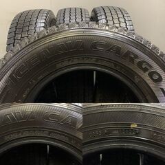GOODYEAR ICENAVI CARGO 195/80R15 107/105L LT 15インチ スタッドレス 4本 22年製 ハイエース キャラバン等　(TD974) クレジットカード QR決済可能